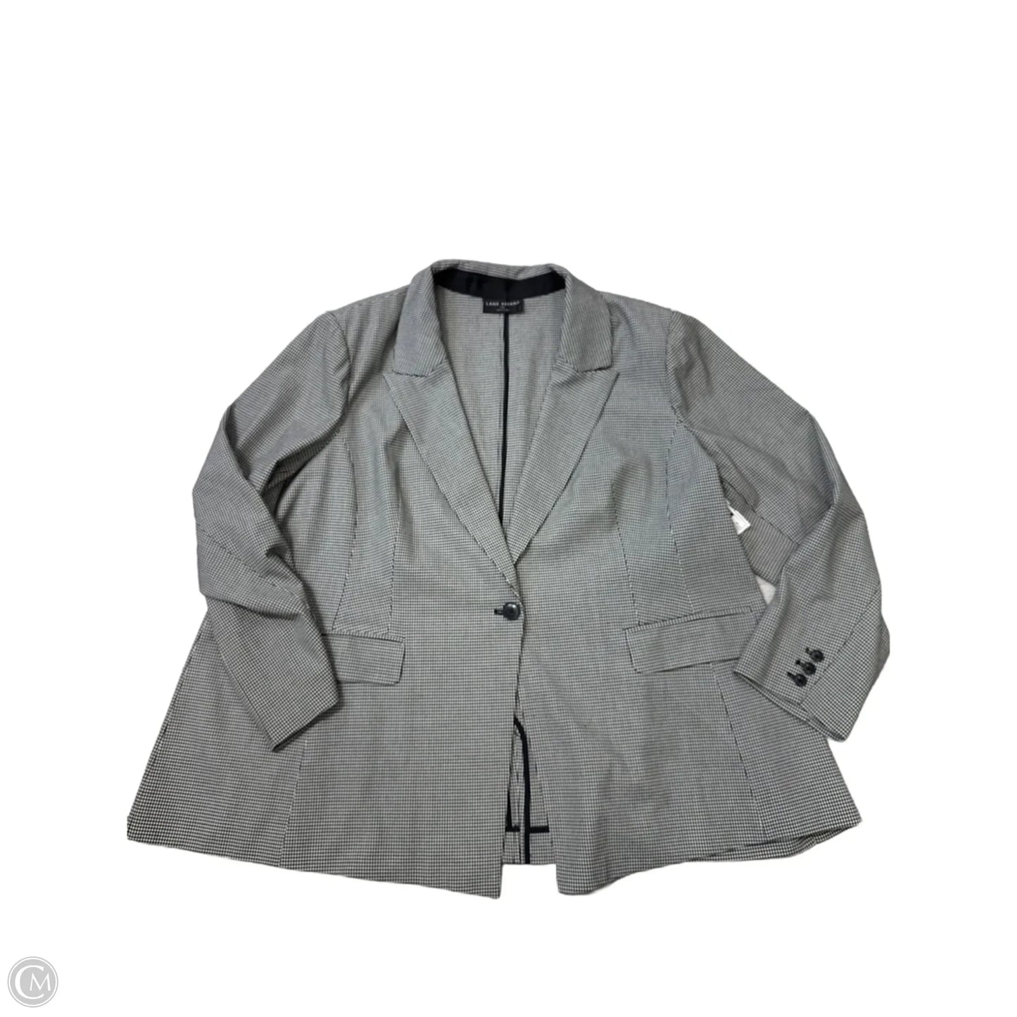 Blazer By Lane Bryant In Black & White, Size: 4x