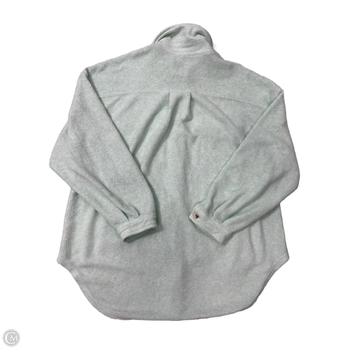 Jacket Shirt By Papermoon In Green, Size: M