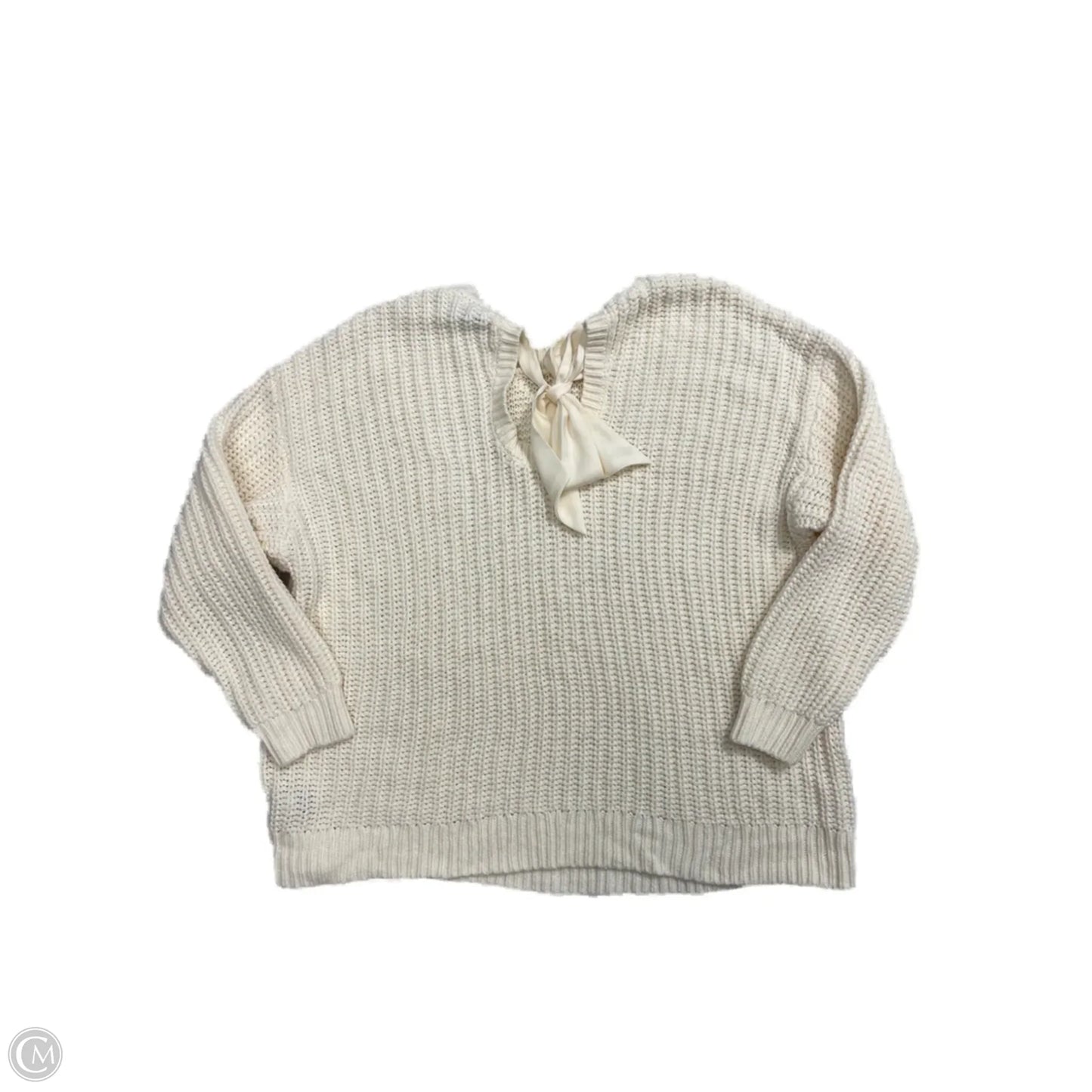 Sweater By Torrid In Cream, Size: 1x