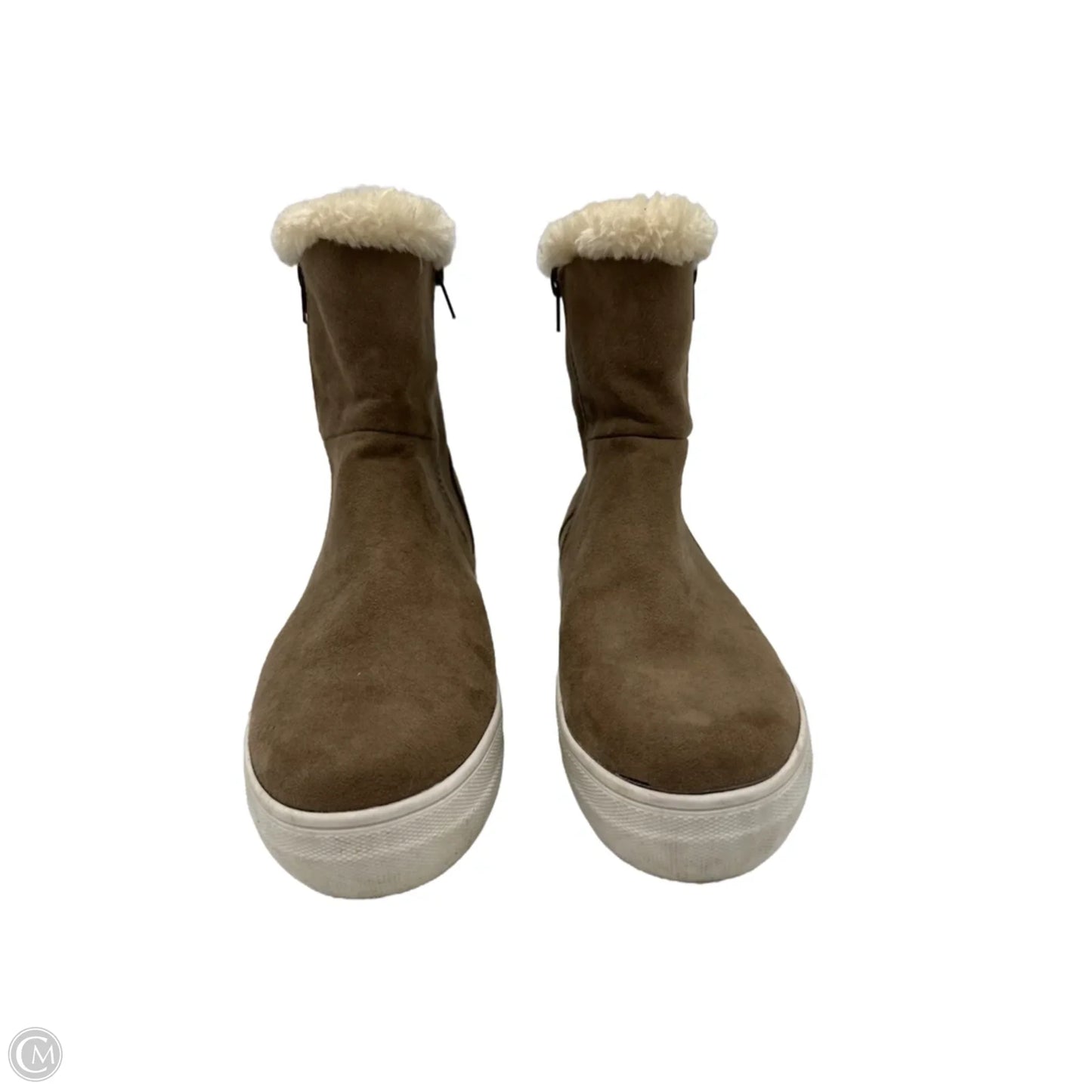 Boots Ankle Flats By Mia In Beige, Size: 7