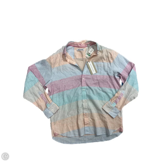Top Long Sleeve By Tommy Bahama In Multi-colored, Size: L