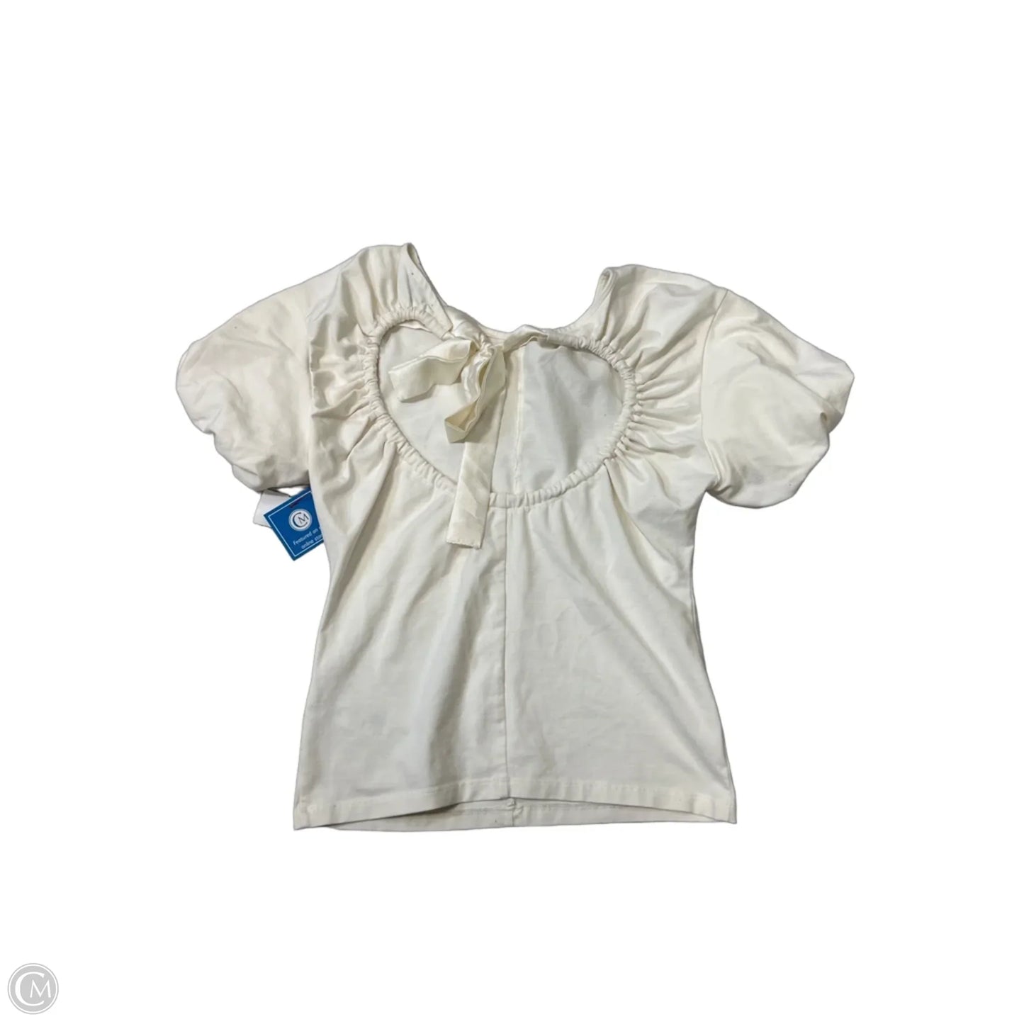 Top Short Sleeve By J. Crew In White, Size: S