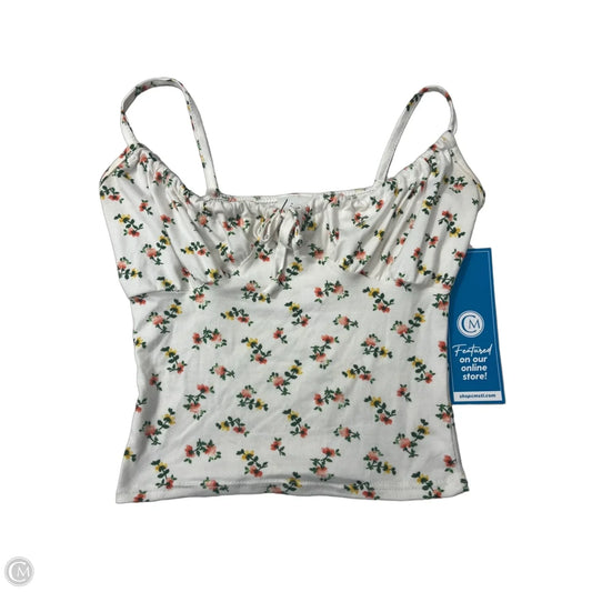 Top Sleeveless By Olivia Rae In Maroon, Size: S