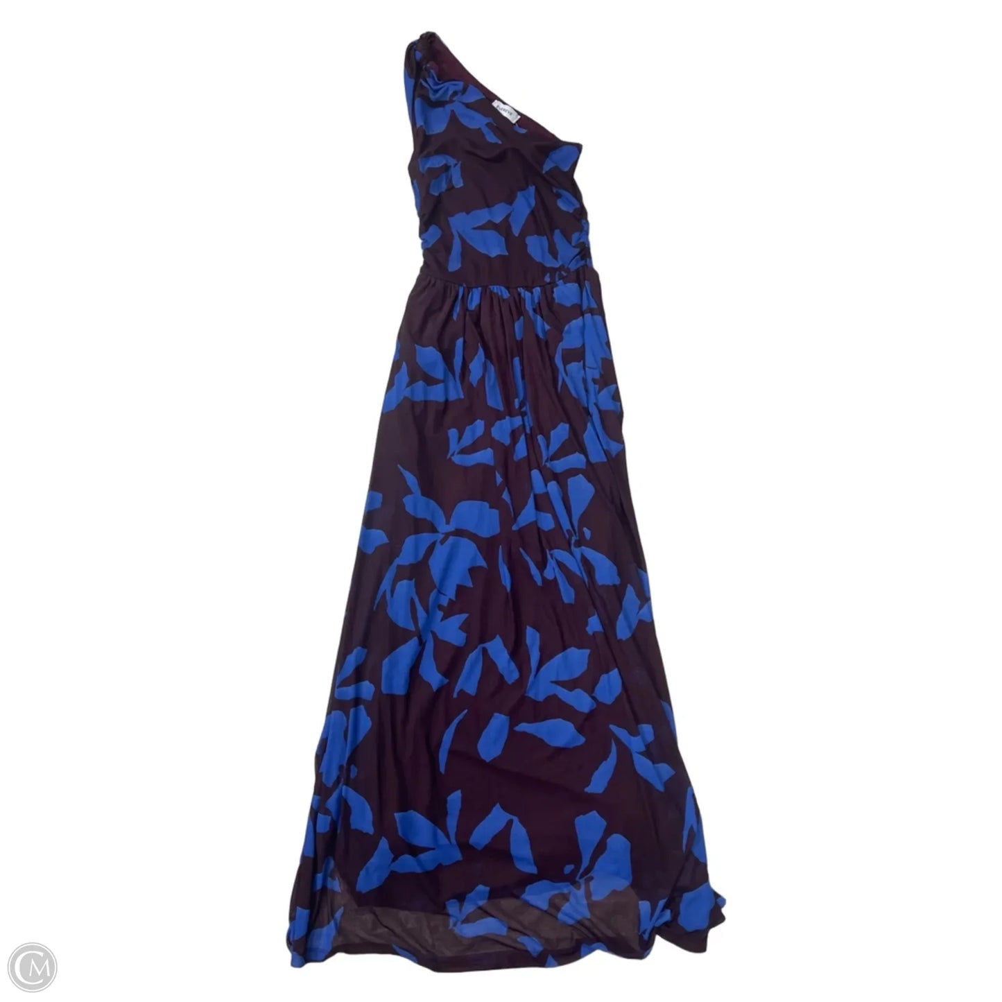Dress Maxi By Evereve In Blue & Brown, Size: Xs