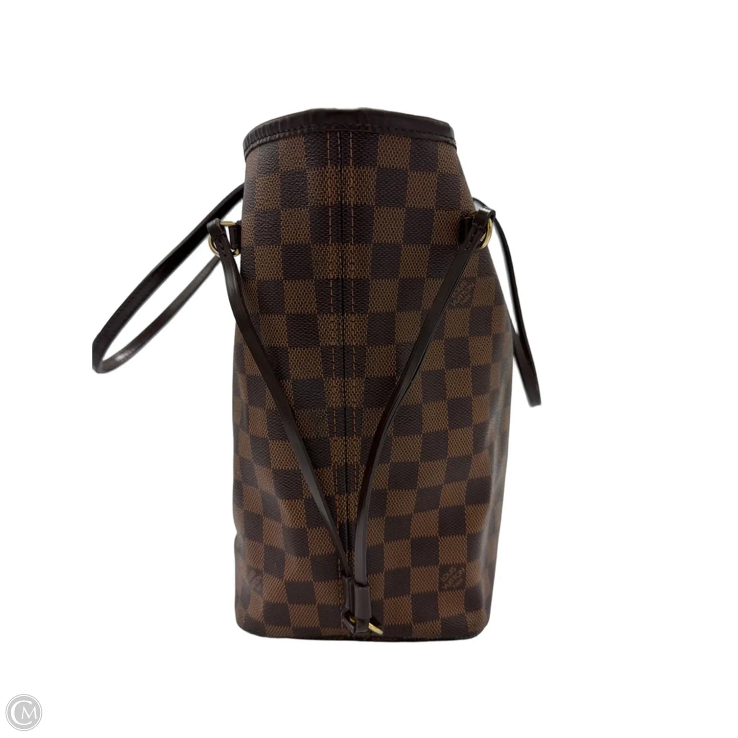 Louis Vuitton Neverfull MM Damier Ebene + Pouchette Luxury Handbag