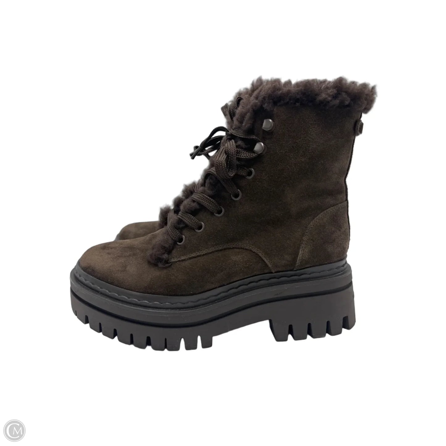 Boots Ankle Flats By Sam Edelman In Brown, Size: 7