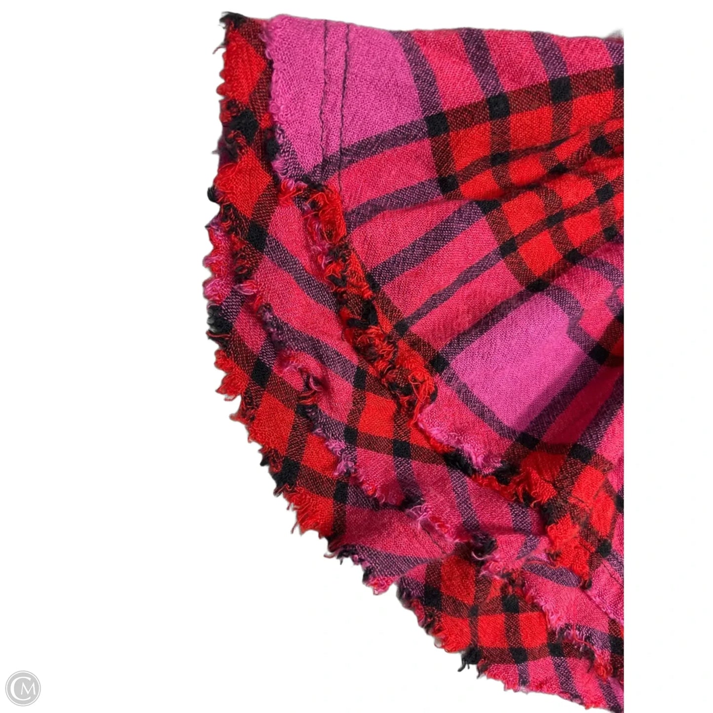 Top Long Sleeve By We The Free In Plaid Pattern, Size: S