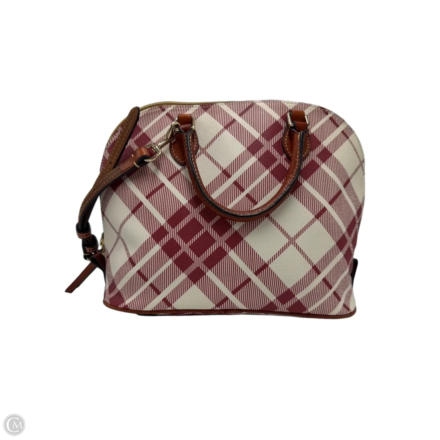 Dooney And Bourke Harding Zip Designer Satchel Handbag