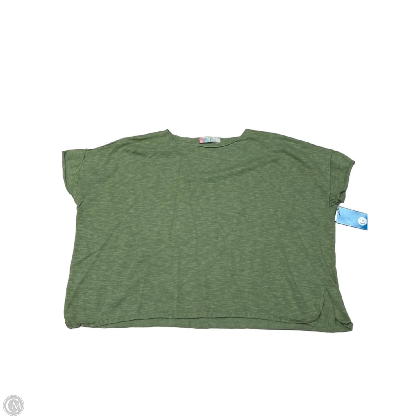 Top Short Sleeve By Free People In Green, Size: M