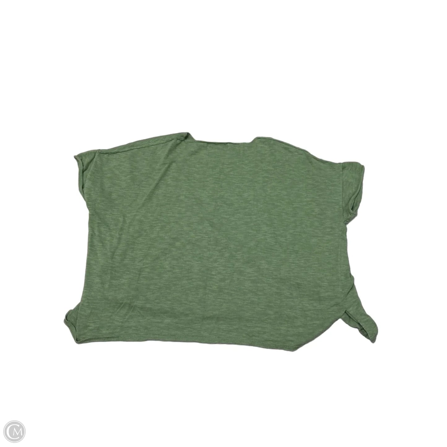 Top Short Sleeve By Free People In Green, Size: M