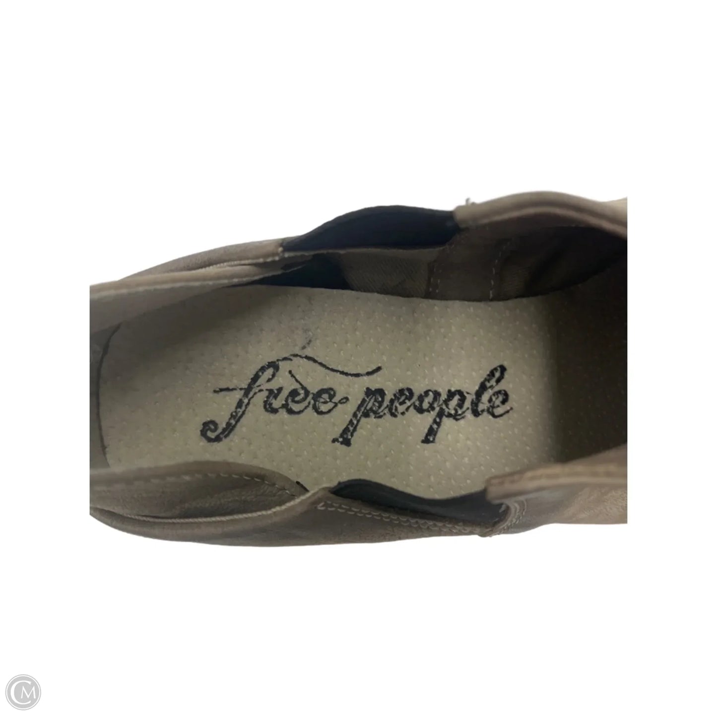 Boots Ankle Flats By Free People In Taupe, Size: 8