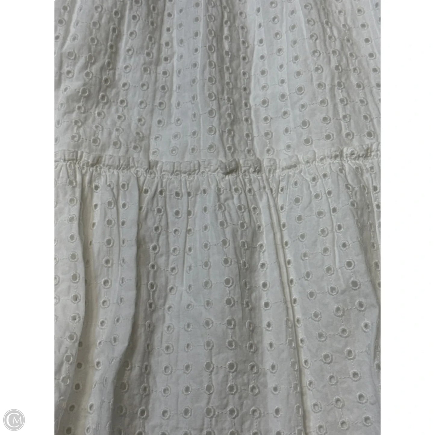 Dress By Lands End In White, Size: Xl