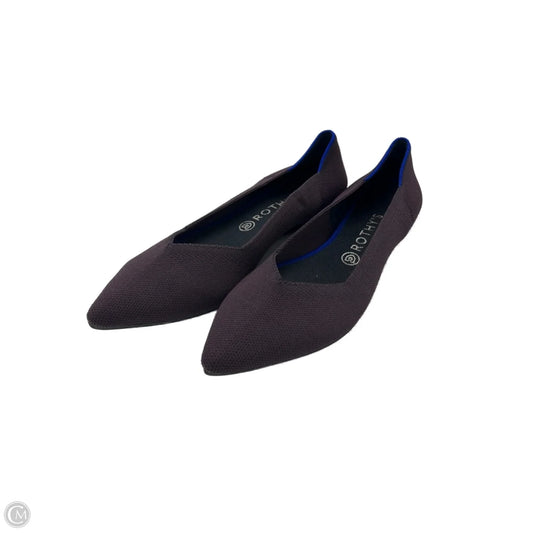 Shoes Flats By Rothys In Purple, Size: 11.5