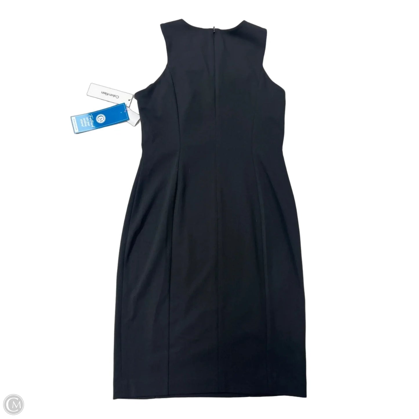 New! Dress Party Midi By Calvin Klein In Black, Size: M