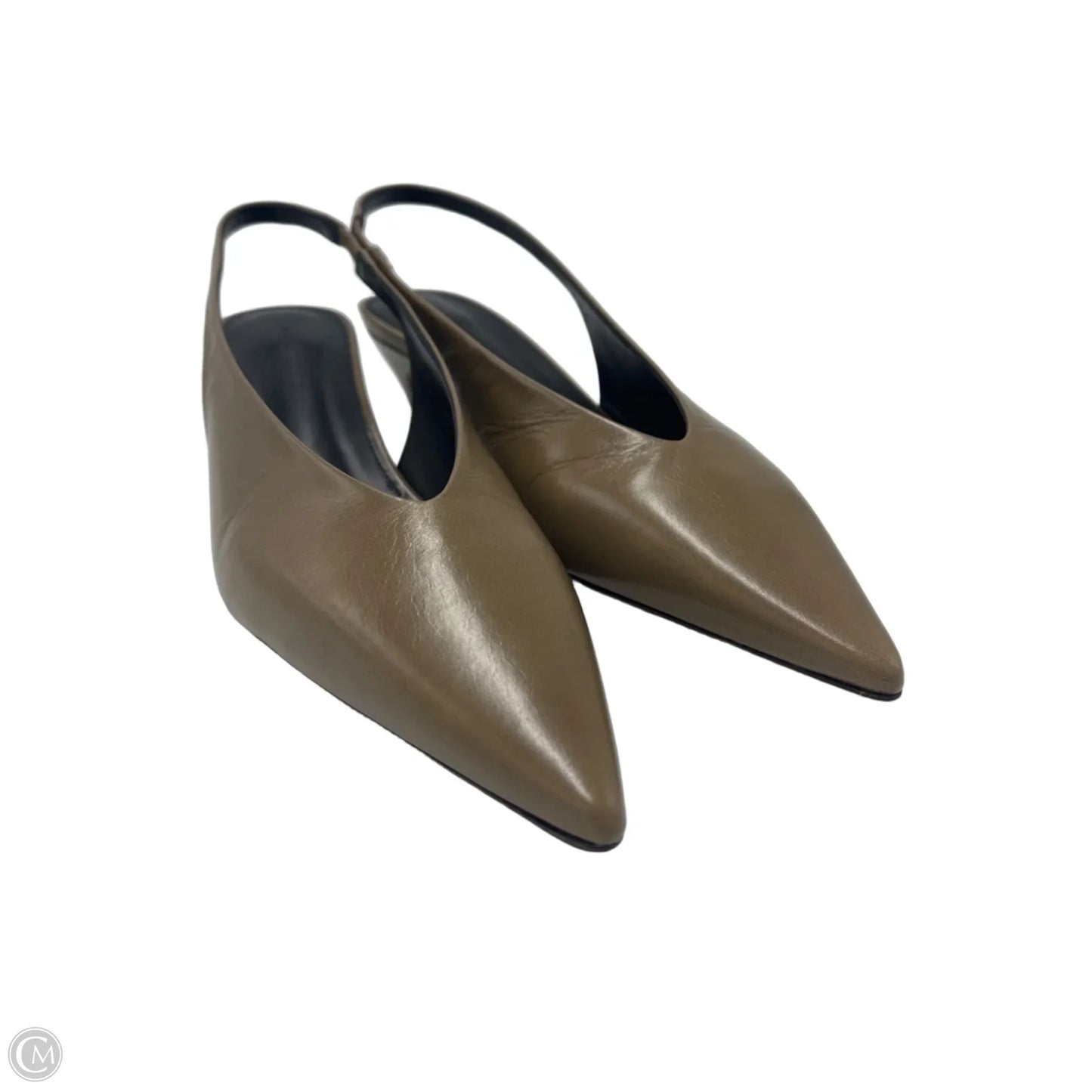 Like New! Shoes Heels Kitten By Banana Republic In Brown, Size: 6