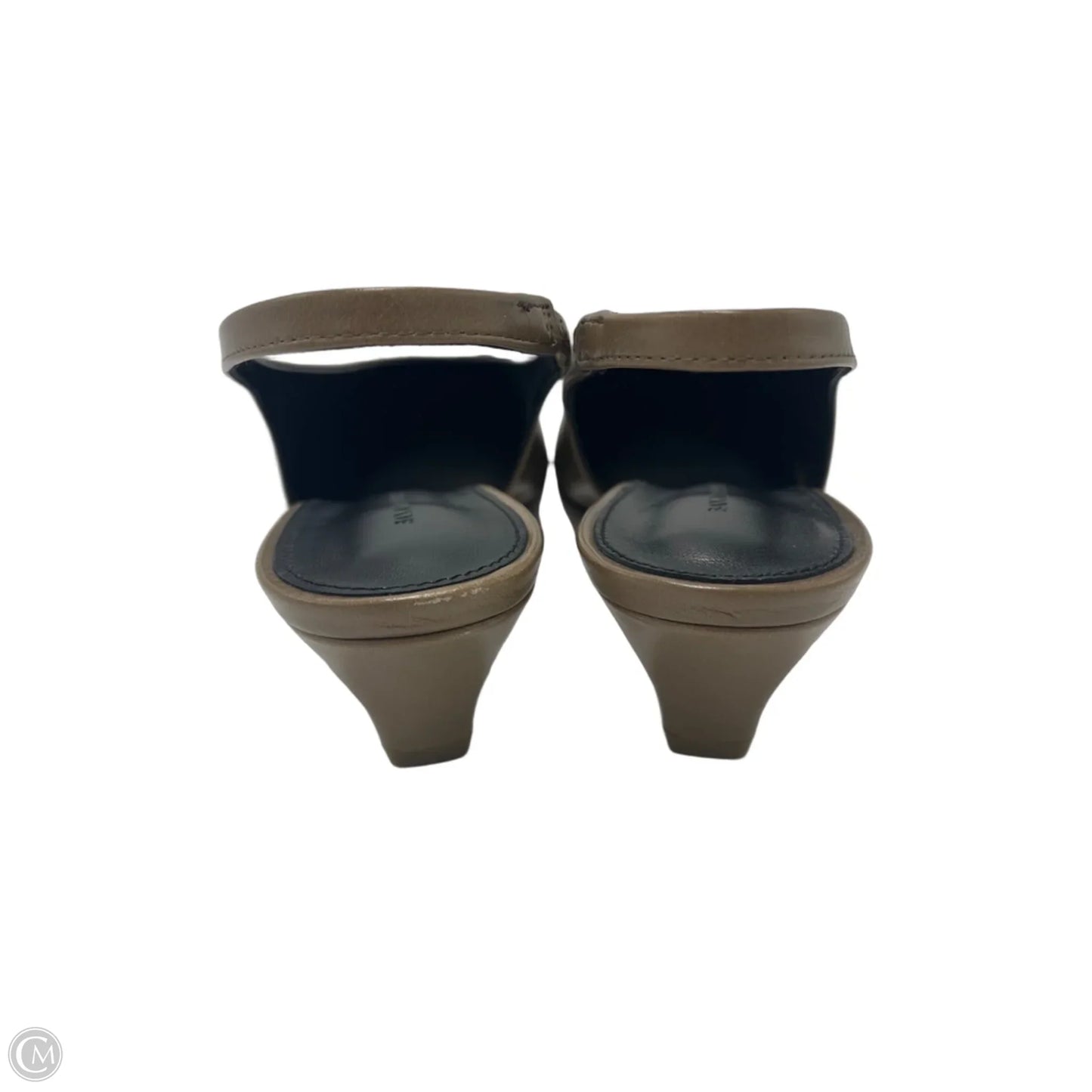 Like New! Shoes Heels Kitten By Banana Republic In Brown, Size: 6