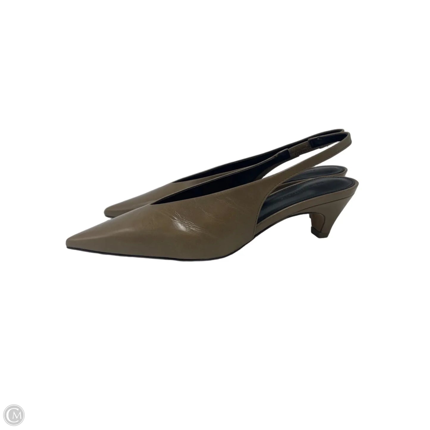 Like New! Shoes Heels Kitten By Banana Republic In Brown, Size: 6