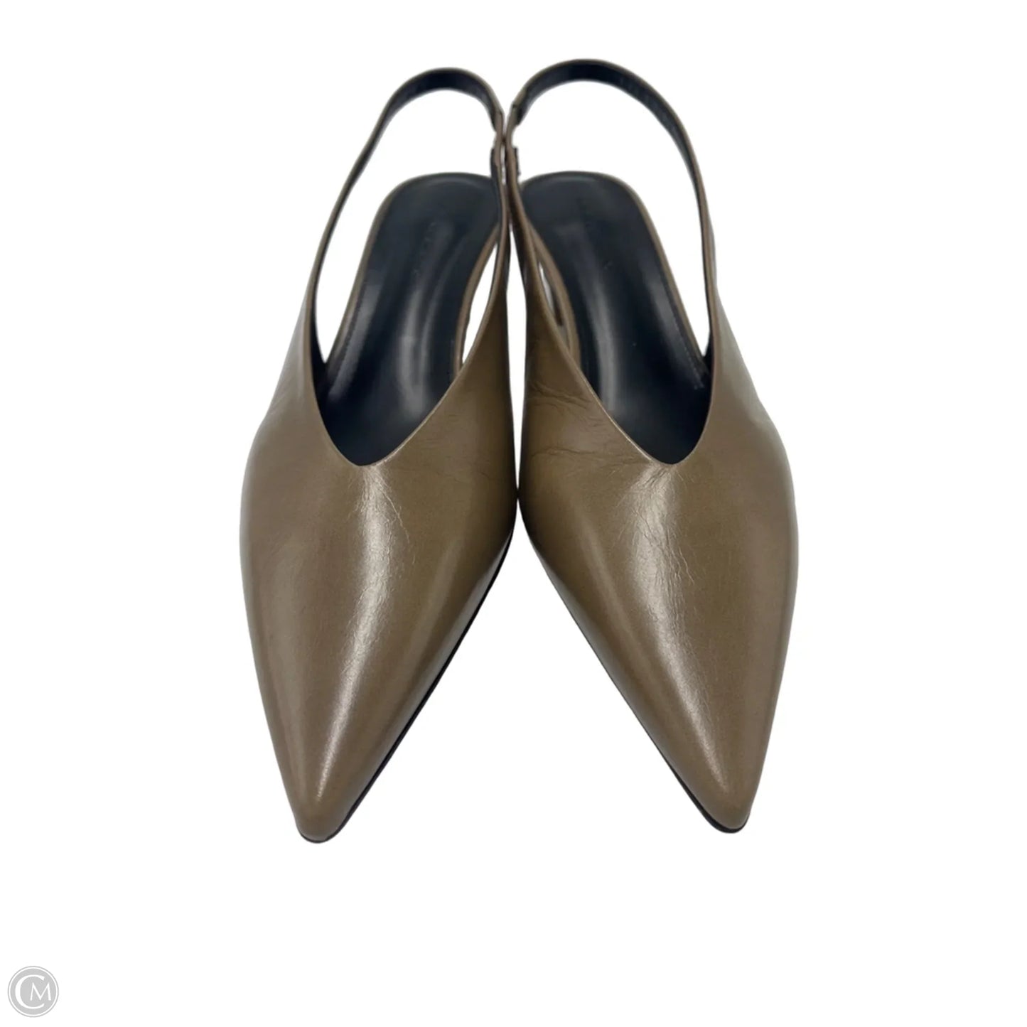 Like New! Shoes Heels Kitten By Banana Republic In Brown, Size: 6