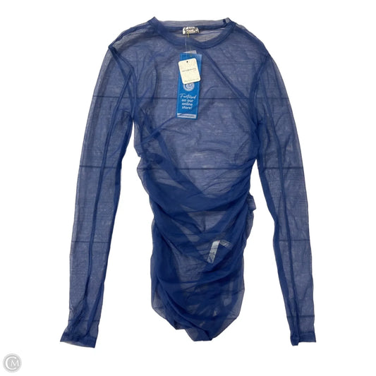 New! Top Long Sleeve By Free People In Blue, Size: S