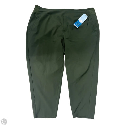 Athletic Pants By Athleta In Green, Size: 2x