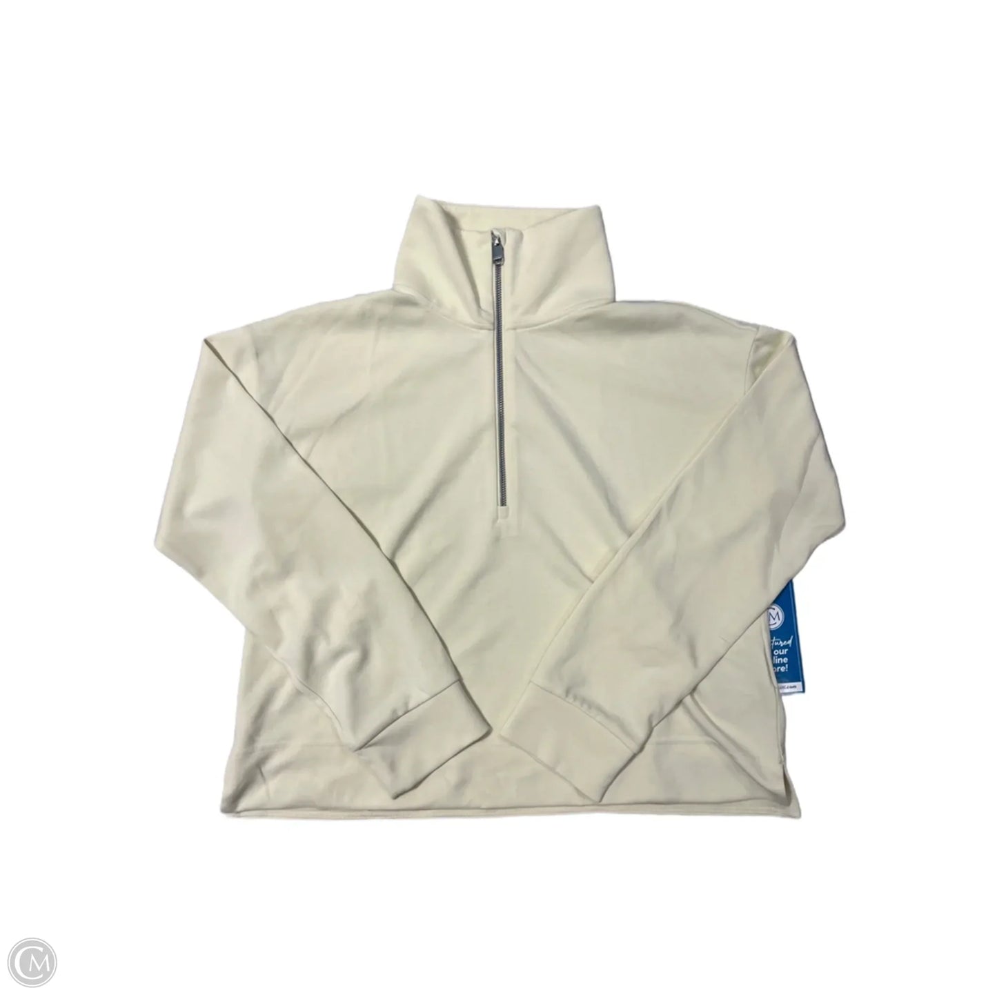 Athletic Sweatshirt Collar By Athleta In Yellow, Size: M