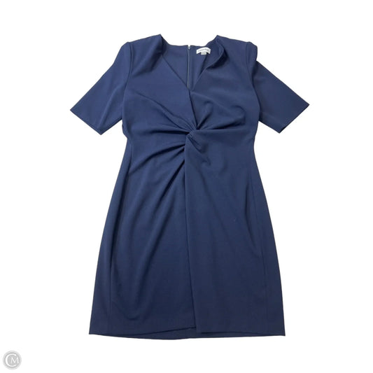 Dress Casual Short By Calvin Klein In Navy, Size: L