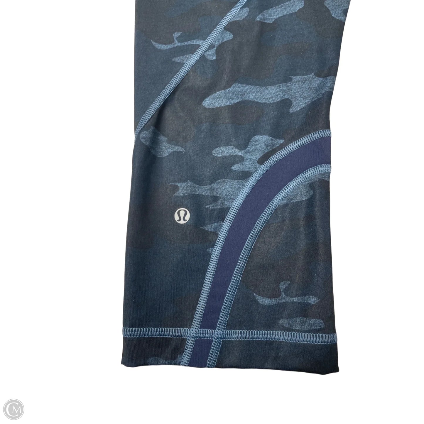 Athletic Capris By Lululemon In Camouflage Print, Size: L