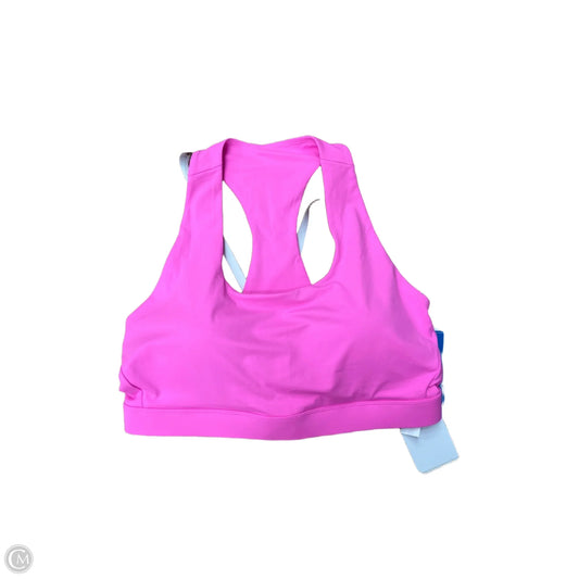Athletic Bra By Fabletics In Pink, Size: Xxl
