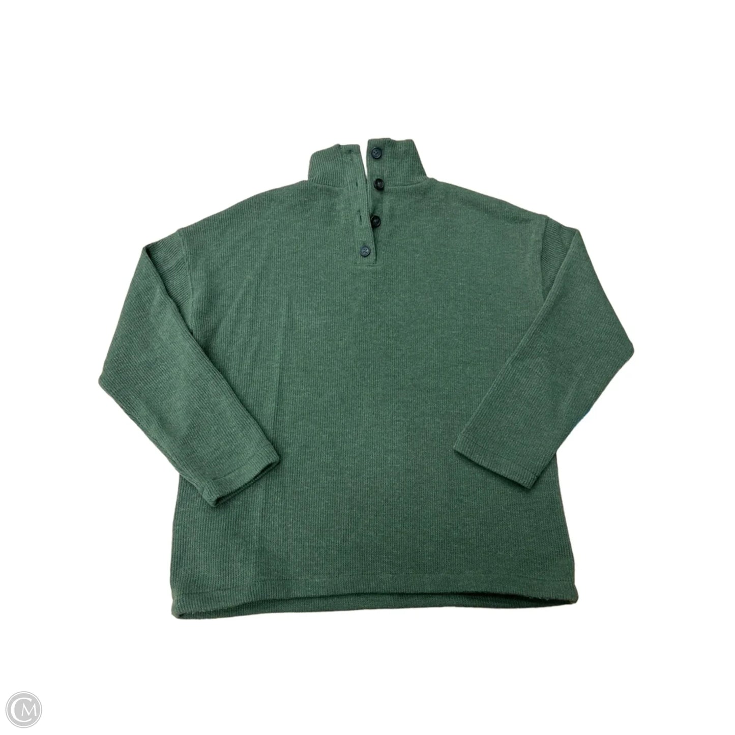 Sweater By Madewell In Green, Size: Xs