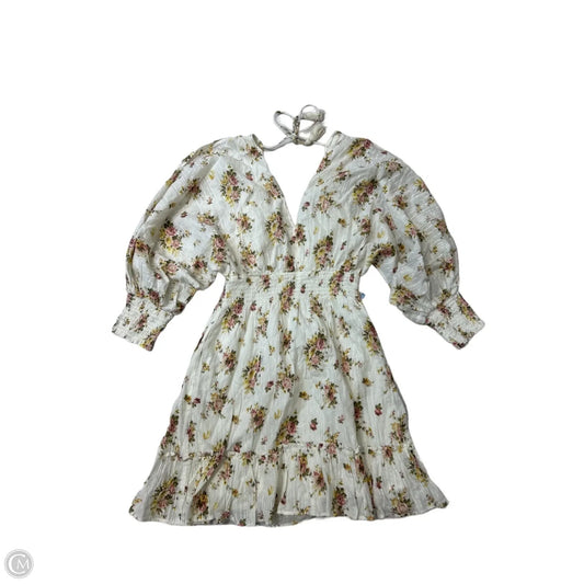 Dress Casual Short By Lovestitch In Cream, Size: M