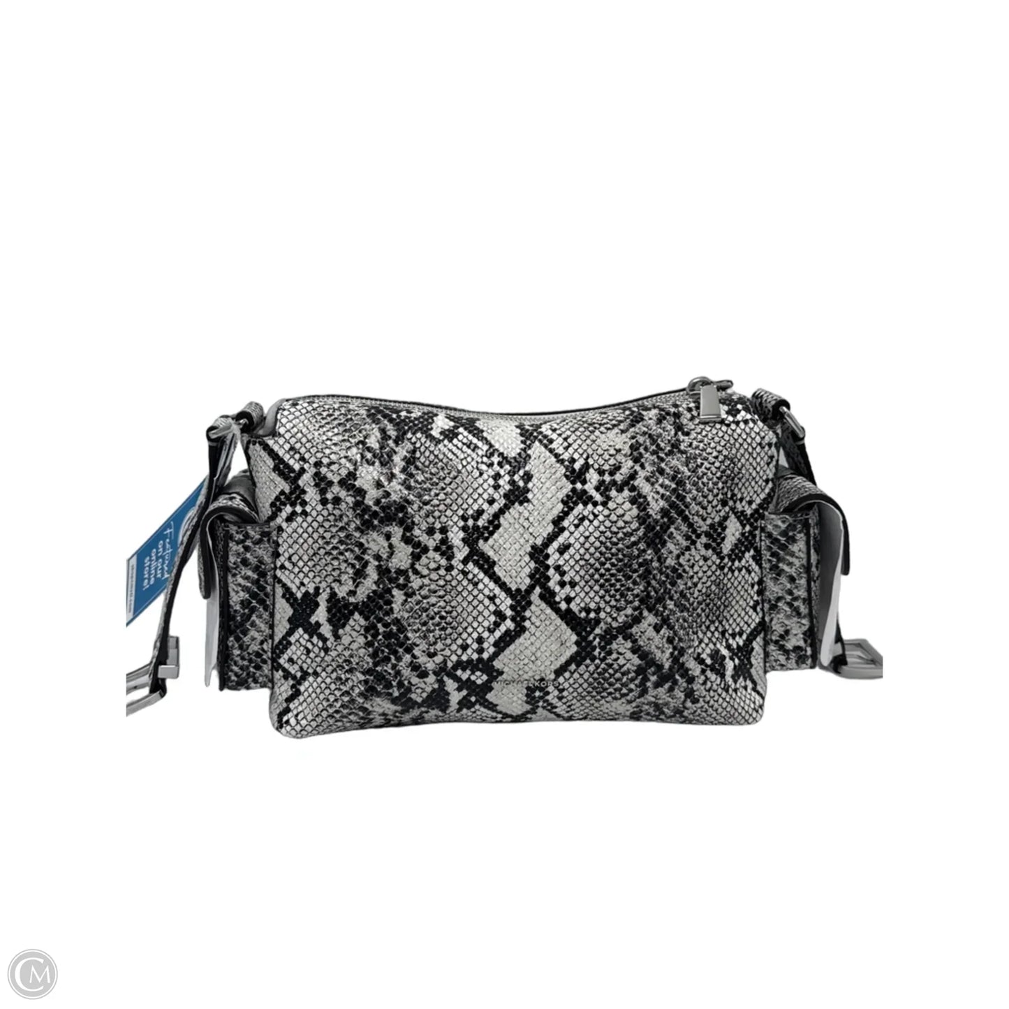New! Michael Kors Dakota Snakeskin Designer Handbag