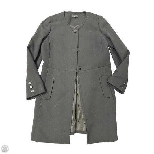 Coat Peacoat By Talbots In Black, Size: L