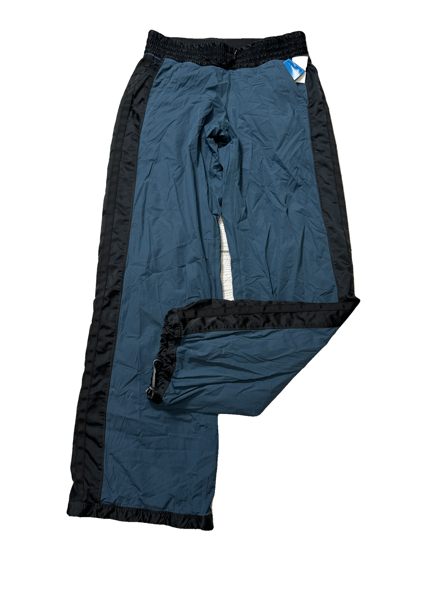 Athletic Pants By Lululemon In Black & Blue, Size: S