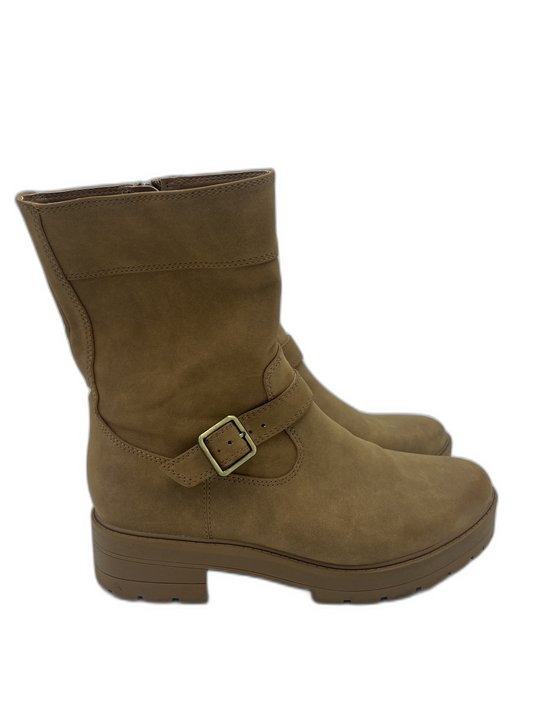 Boots Ankle Flats By Naturalizer In Tan, Size: 9
