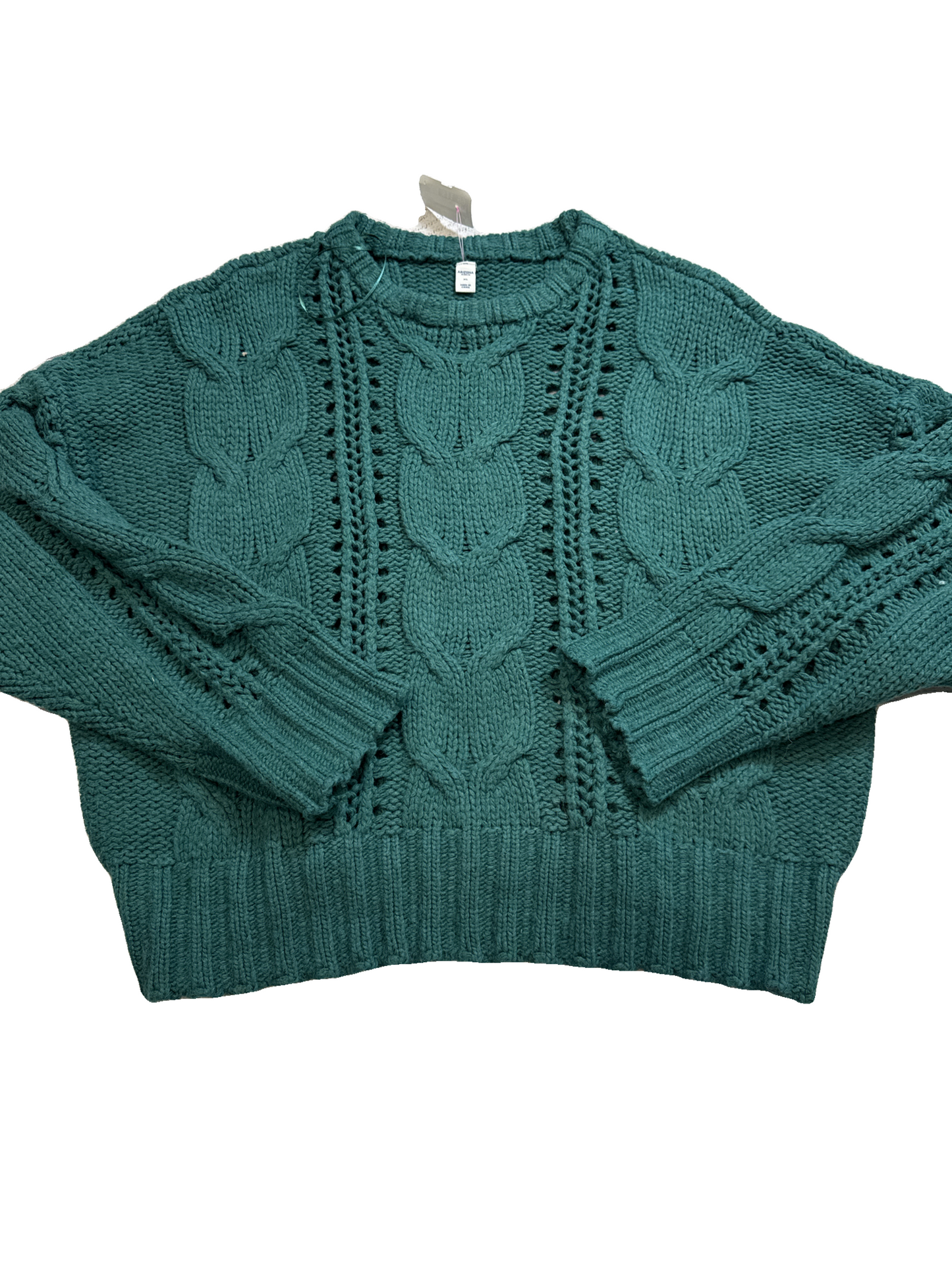 Sweater By Arizona In Teal, Size: Xl