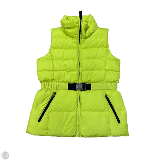 New! Vest Puffer & Quilted By Talbots In Green, Size: M