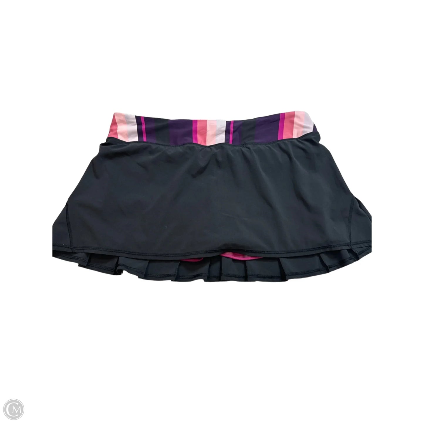 Athletic Skort By Lululemon In Black, Size: M