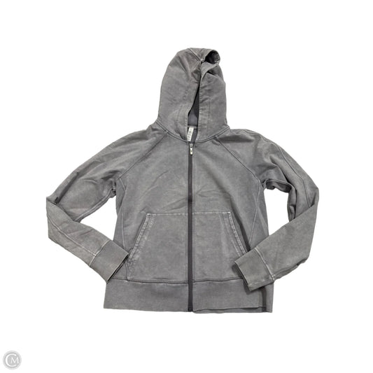 Athletic Jacket By Lululemon In Purple, Size: 8