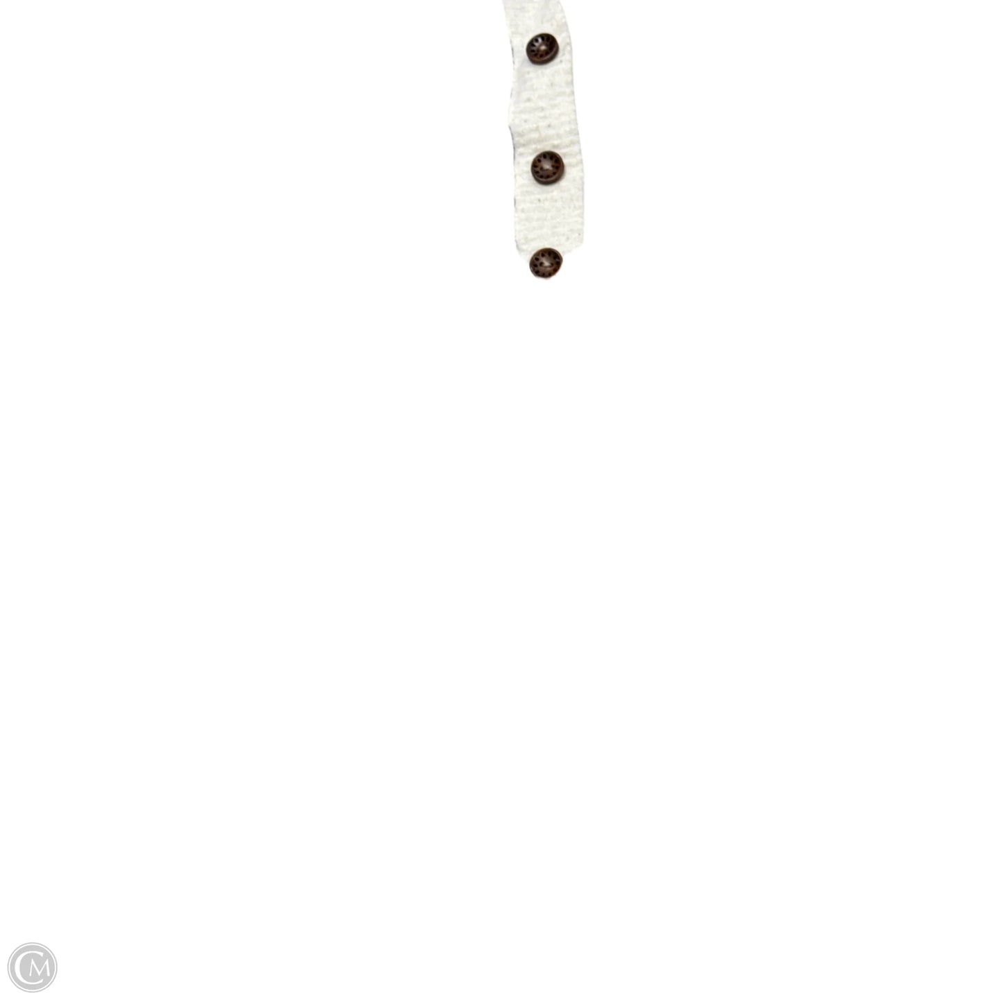 New! Top Long Sleeve By Bucket List In Blue & White, Size: Osfm