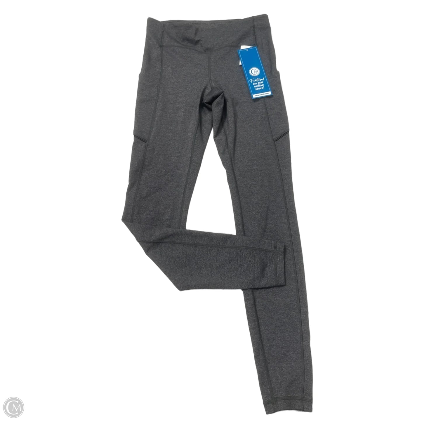 Athletic Leggings By Lululemon In Grey, Size: S