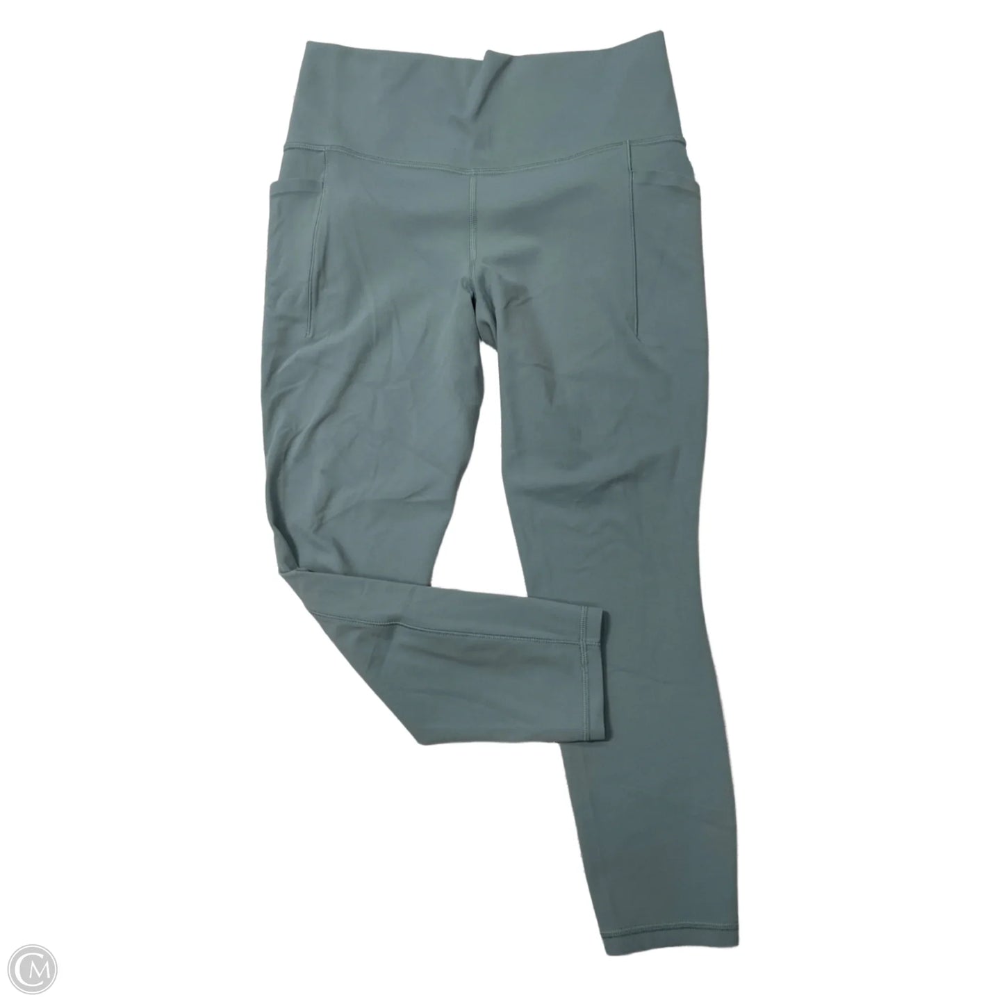 Athletic Leggings By Athleta In Green, Size: M