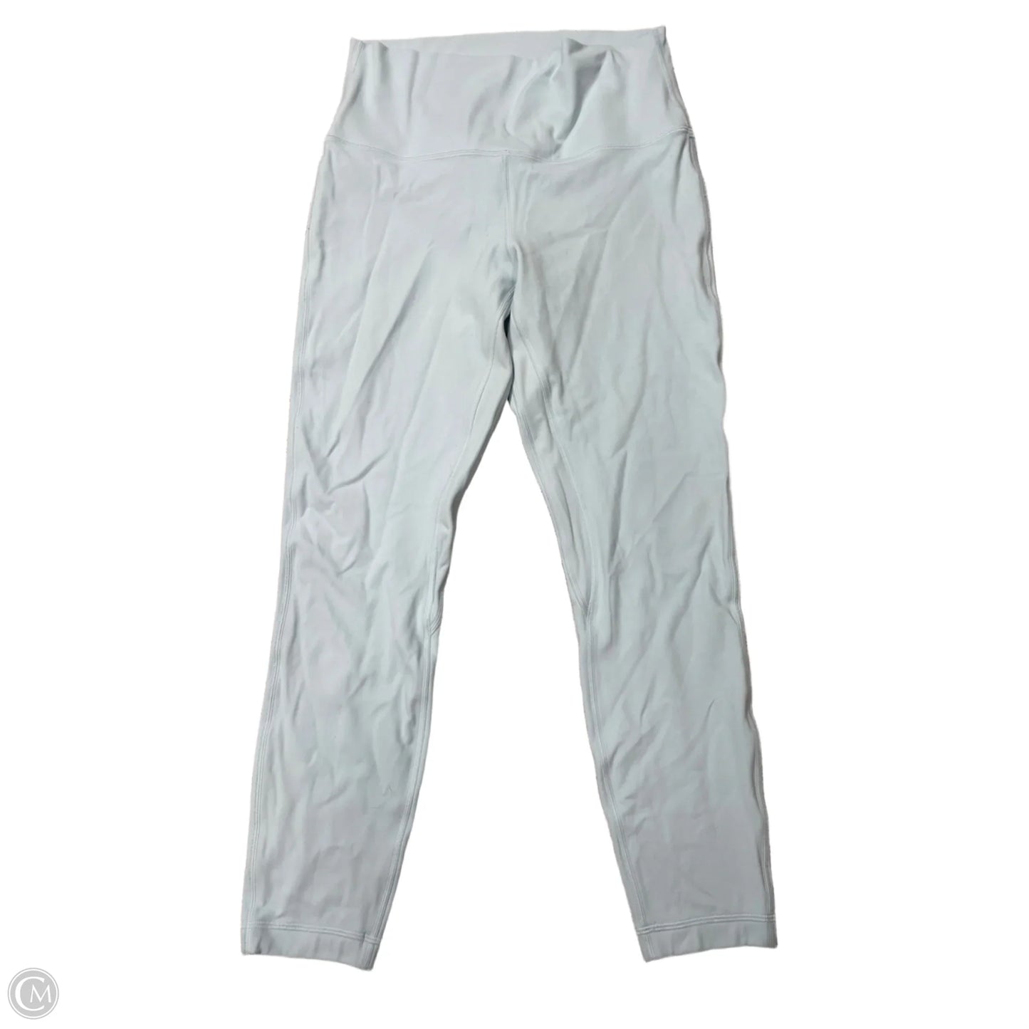 Athletic Leggings By Lululemon In Aqua, Size: M