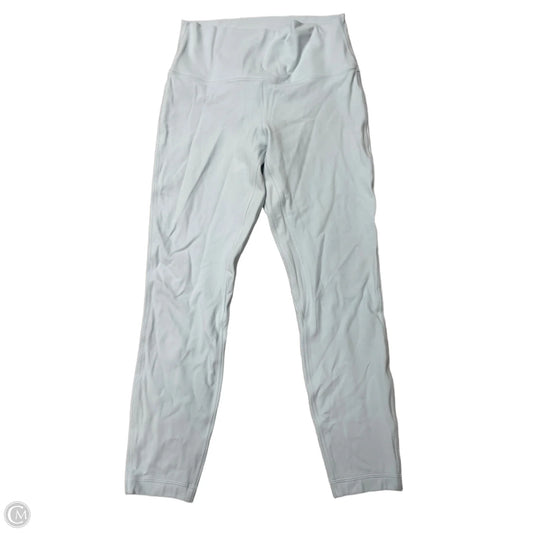 Athletic Leggings By Lululemon In Aqua, Size: M