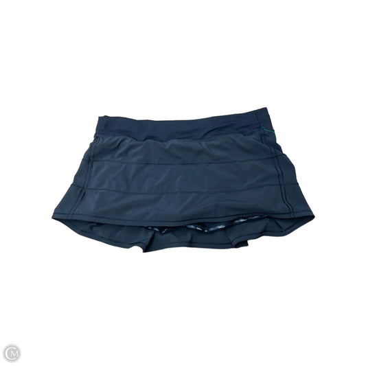 Athletic Skort By Lululemon In Black, Size: 14