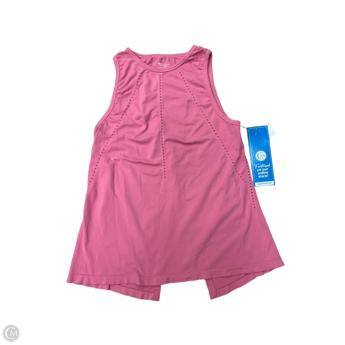 Athletic Tank Top By Athleta In Pink, Size: Xs