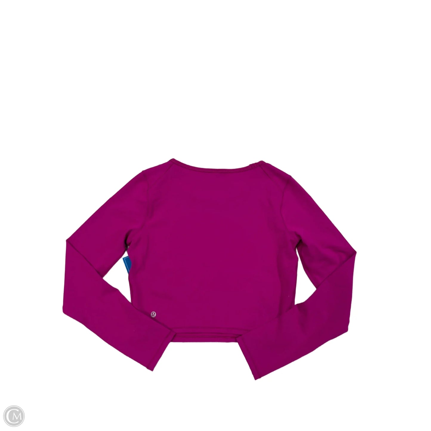 Athletic Top Long Sleeve Crewneck By Lululemon In Pink, Size: M