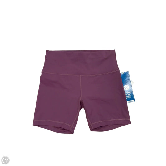 Athletic Shorts By Lululemon In Purple, Size: M