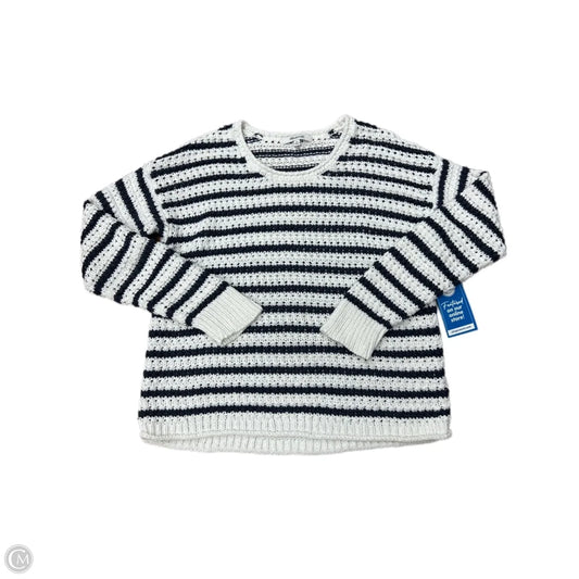 Sweater By Madewell In Striped Pattern, Size: Xs