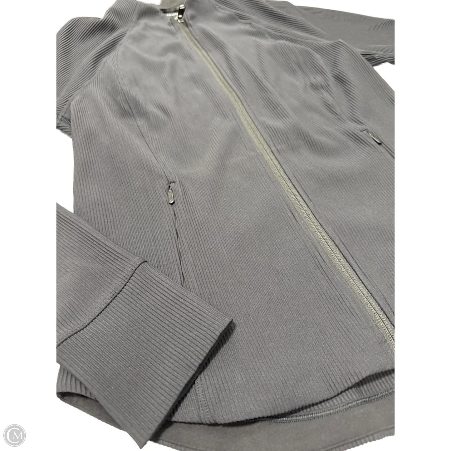 Athletic Jacket By Athleta In Black, Size: L