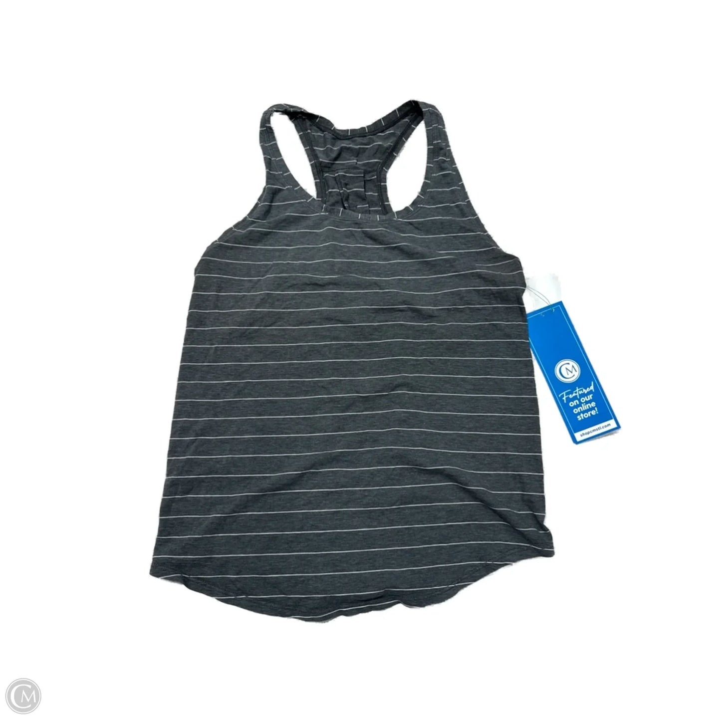 Athletic Tank Top By Lululemon In Grey, Size: S
